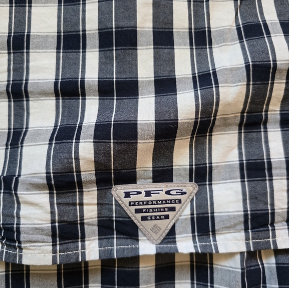 Columbia PFG Super Bonehead Plaid Fishing Shirt - Picture 8 of 11